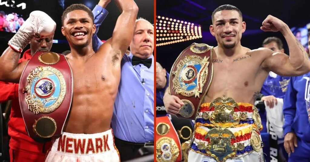 Shakur Stevenson versus Teofimo Lopez